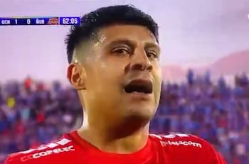 VIDEO | Patricio Rubio se indignó tras su gol anulado ante la U en final de Copa Chile: “Está arreglado”