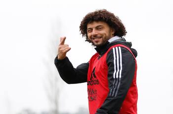 VIDEO| Maximiliano Falcón se luce en práctica de Colo Colo celebrando un gol con baile incluido