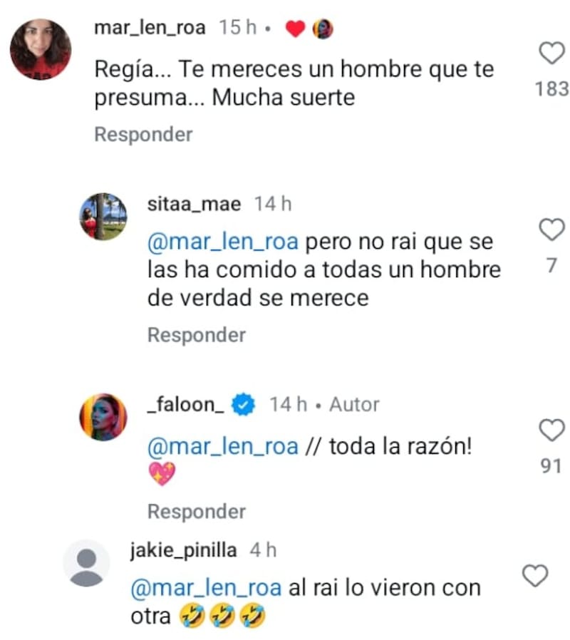 La influencer da luces de un posible quiebre en su romance. Créditos: Instagram