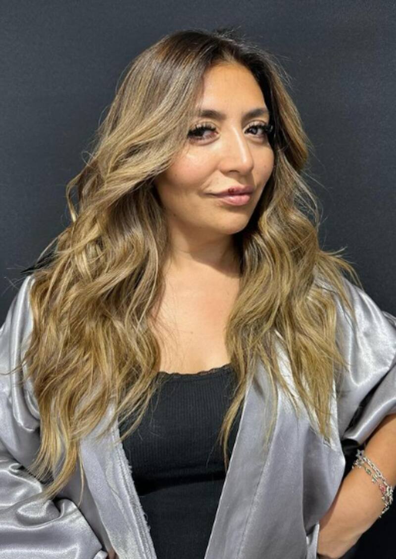 Pincoya y su radiante cambio de look, que le da luz a su rostro.