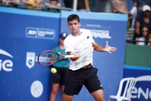 Barrios ahora se prepara para jugar el ATP de Los Cabos.