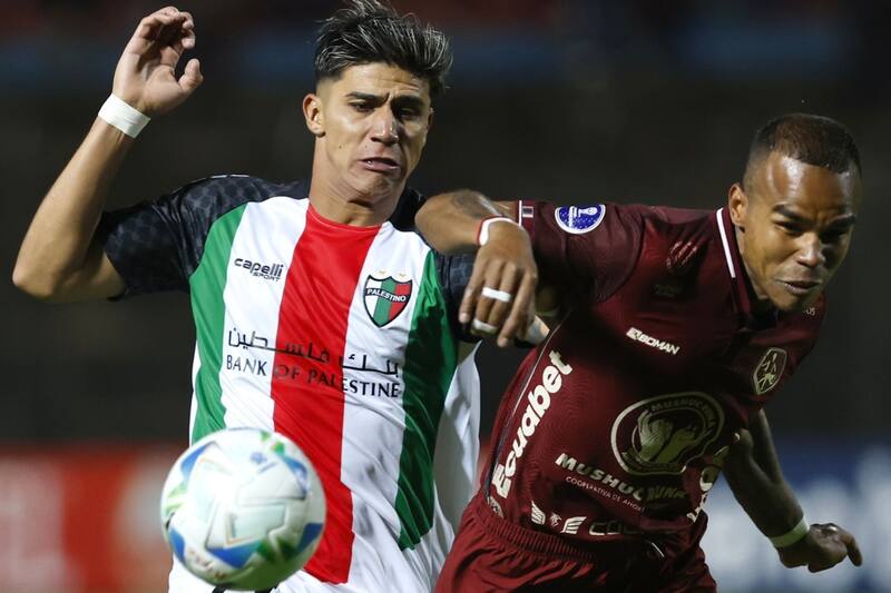 por Copa Sudamericana. Foto: Palestino