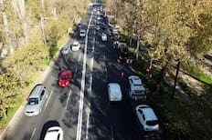 Día Nacional Sin Auto ocasiona cierres de calle y desvíos de tránsito en el centro de Santiago