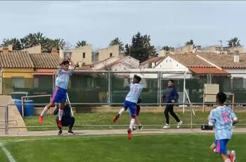 VIDEO | Como el papá: Cristiano Ronaldo Jr. anotó un golazo en inferiores y celebró a lo CR7