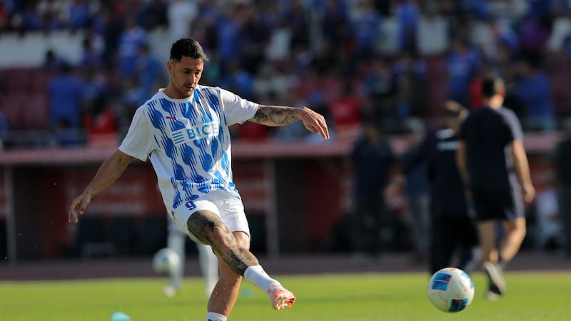 La tremenda pifiadera que se llevó Fernando Zampedri de los hinchas de U. de Chile