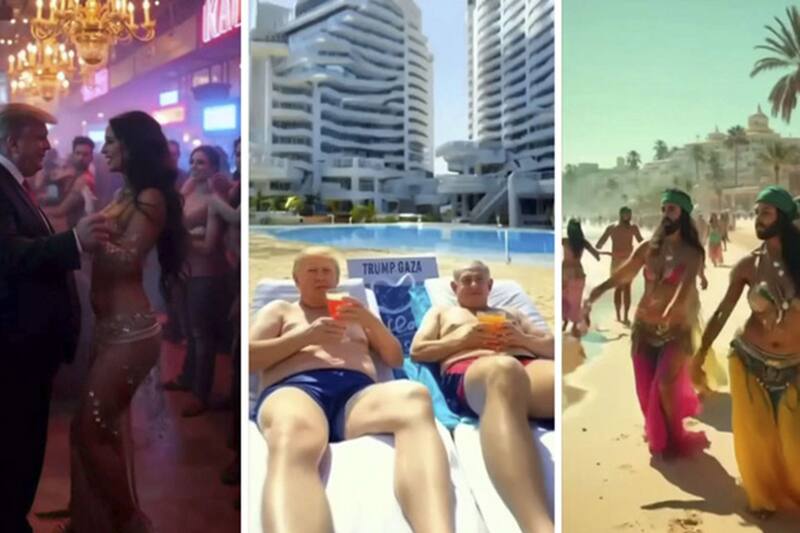 también fue musicalizado con Inteligencia Artificial. Créditos: Captura Truth Social.