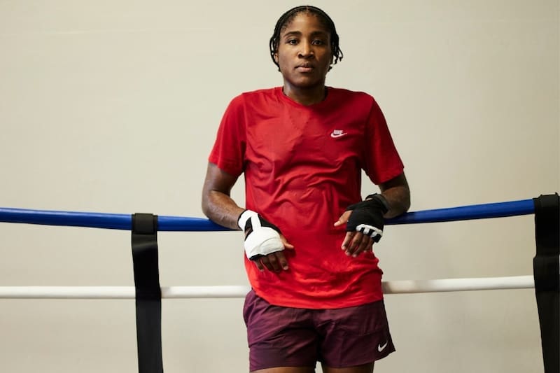 Cindy Ngamba ganó la primera medalla del equipo de refugiados en los Juegos Olímpicos.