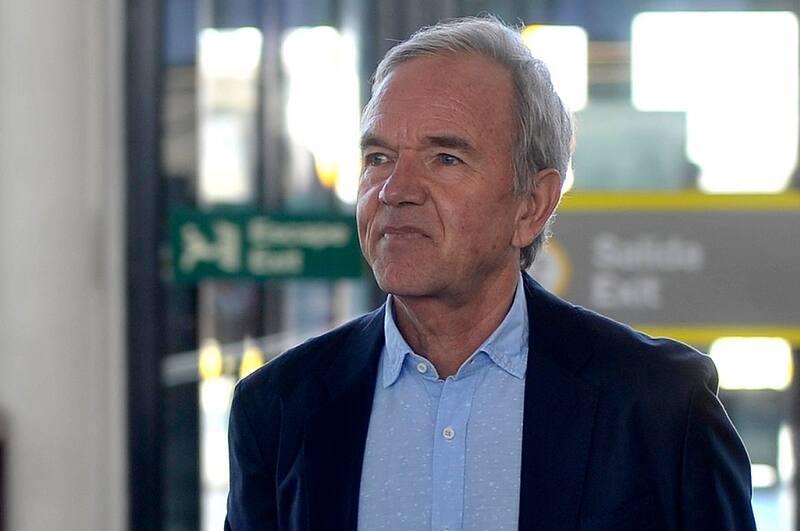 Santiago 27 de agosto 2018.
El presidente de Blanco y Negro S.A. Gabriel Ruiz Tagle, se referira a las medidas que tomara el club frente a los incidentes ocurridos en el partido ante Universidad de Chile el sabado pasado, y a la reunion sostenida por dirigentes de Colo Colo y la Intendencia Metropolitana.
Ramon Monroy/Photosport