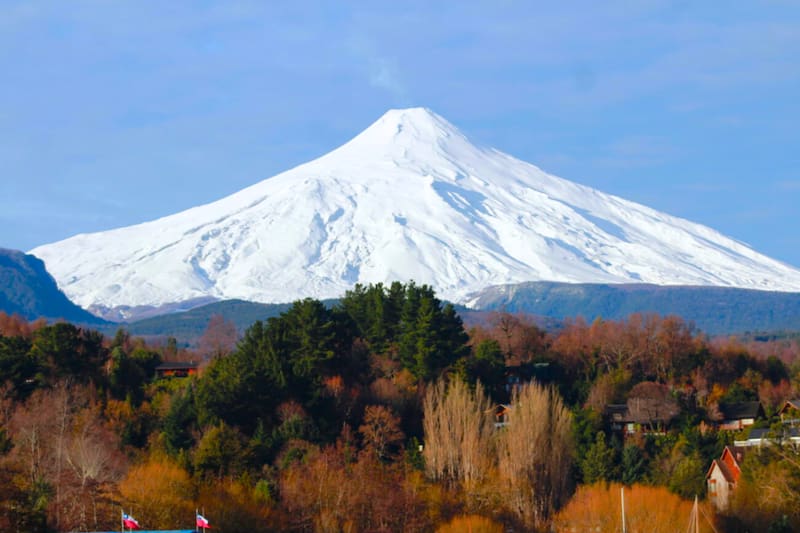 Confirman la reanudación de actividades en el Volcán Villarrica.