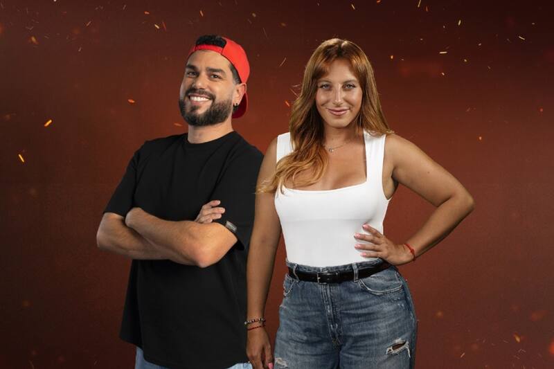 Trinidad Cerda y Juan Carlos Ortiz serán los encargados de conducir el react show.