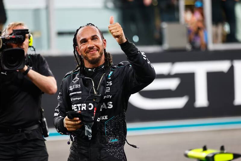 El 7 veces campeón de la F1 le dice hola a un nuevo amor.