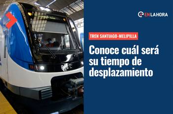 Tren Santiago - Melipilla: ¿Cuáles son sus estaciones y en cuánto se reduciría el tiempo de viaje?