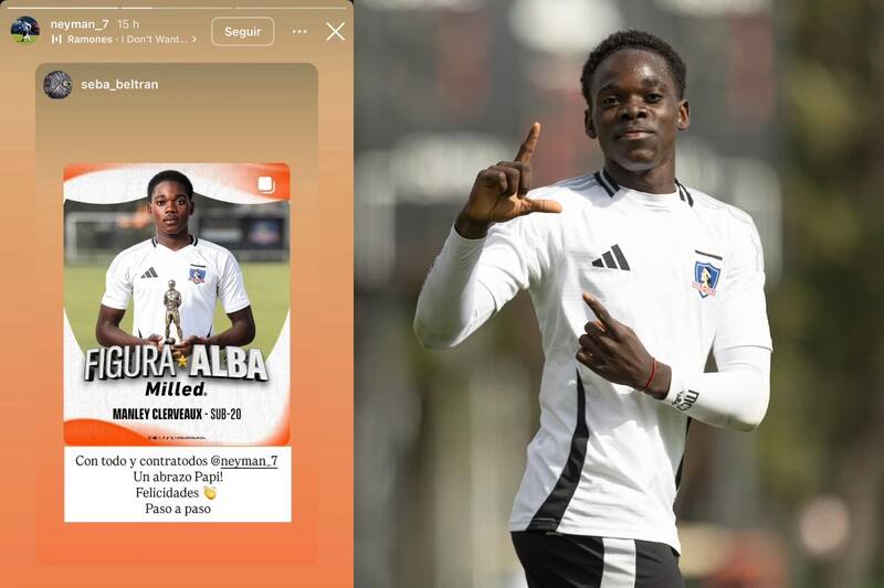 El posteo de Instagram de Manley Clerveaux.