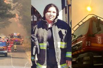 ¿Quién fue Yesenia Muñoz Durán, la bombera que murió atropellada en los incendios forestales de Santa Juana?