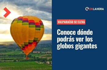 Globos gigantes en Valparaíso: Revisa dónde los podrás ver este 28 y 29 de enero