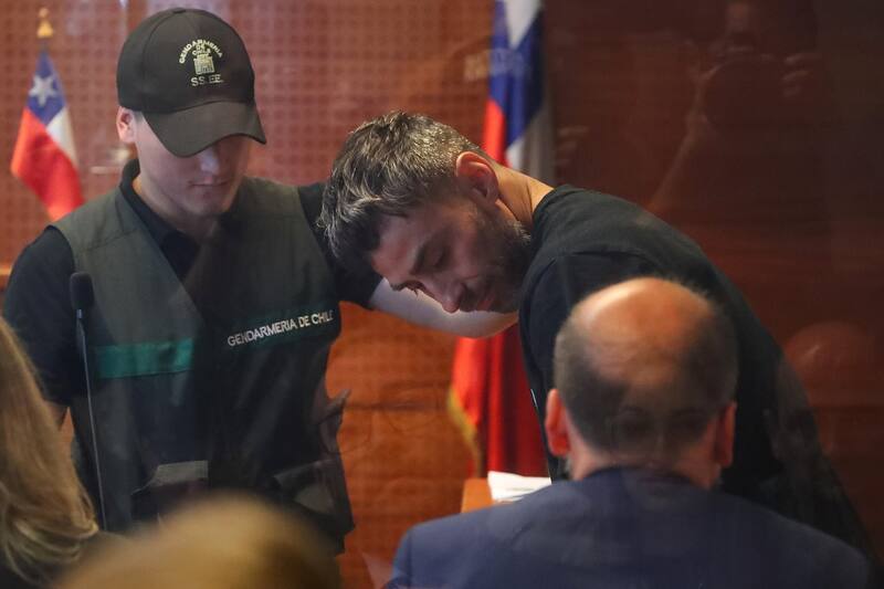 durante su formalización. Agencia Aton