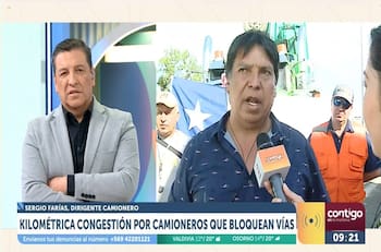 "Las carreteras no son suyas": Julio César Rodríguez tuvo una dura discusión con dirigente de camioneros