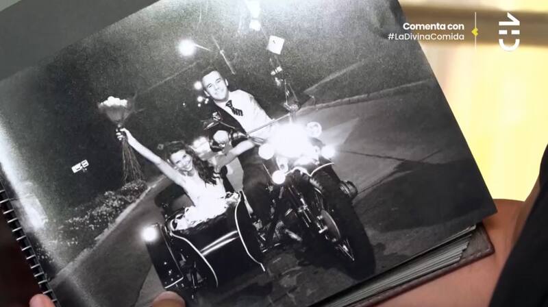 Otra postal de su matrimonio / CHV