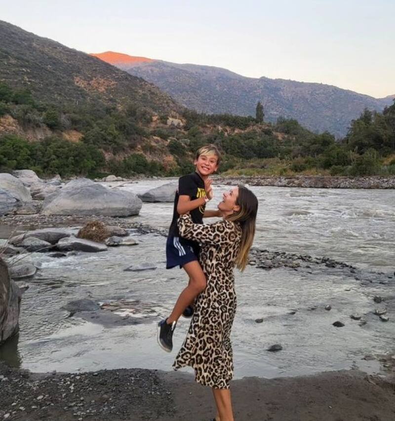 Carla Jara se apoyará más que nunca en su hijo. Créditos: Instagram