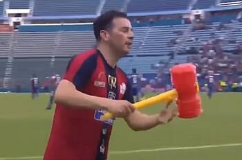 Volvió el chipote chillón: Sebastián González anotó en partido de las estrellas de Atlante