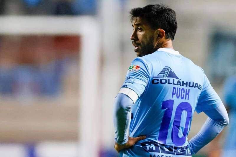 El delantero en Iquique. Foto: Aton