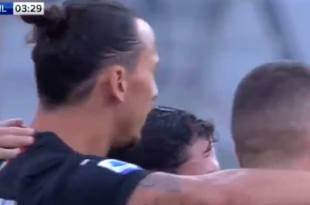 ¿Quién más que él? Zlatan Ibrahimovic adelantó al Milan ante Sampdoria