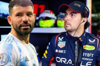 Fórmula 1 | El menosprecio del Kun Agüero a Checo Pérez: “Me da igual cómo le vaya”