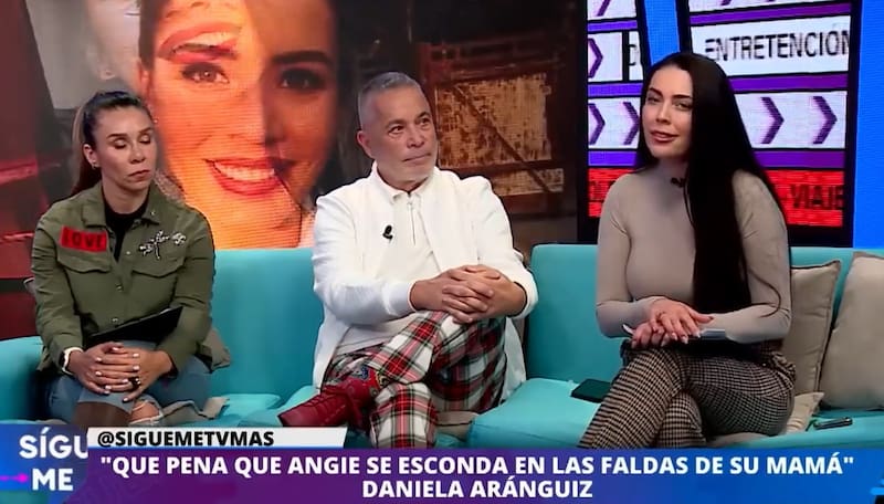 Daniela Aránguiz le envío duro mensaje a Anita Alvarado. Créditos: Pantallazo TV+
