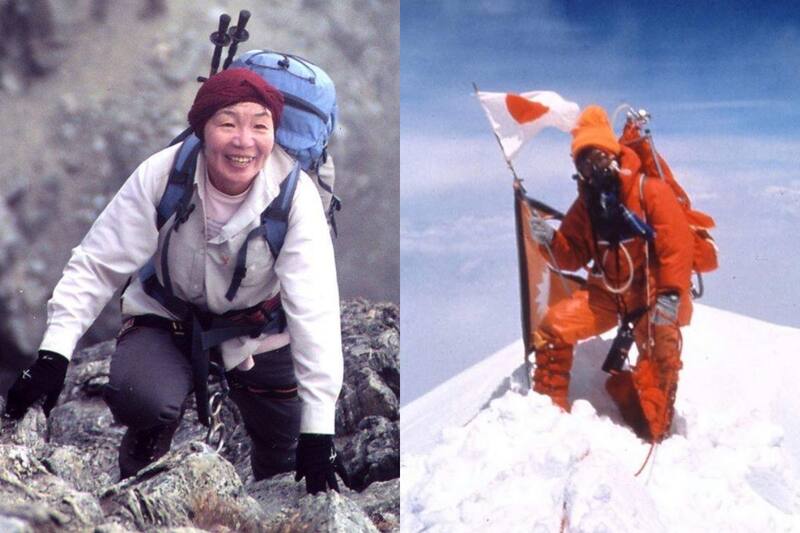 La alpinista japonesa fue la primera mujer en conquistar la cima del Everest.