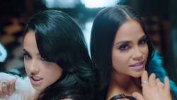 Becky G y Natti Natasha recordaron con osada postal su éxito "Sin Pijama"