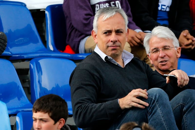 El representante argentino quedó molesto con Blanco y Negro. Foto: Agencia ATON