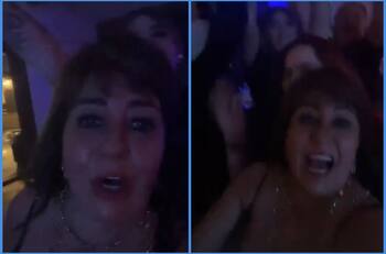 Terminó bailando con los bármanes: Así fue el alocado carrete de cumpleaños de Helhue Sukni