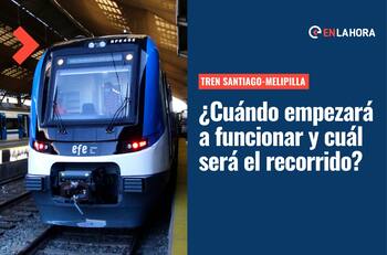 Tren Santiago-Melipilla: ¿Cuándo estará listo, cuáles serán las estaciones y cuánto tiempo demorará?