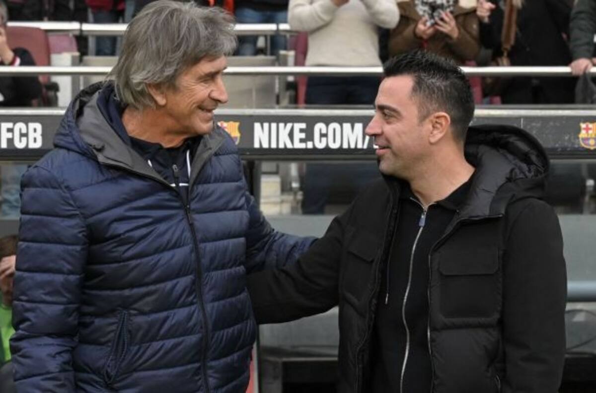 "Es un entrenador muy ofensivo": Los halagos de Xavi a Manuel Pellegrini y el Betis