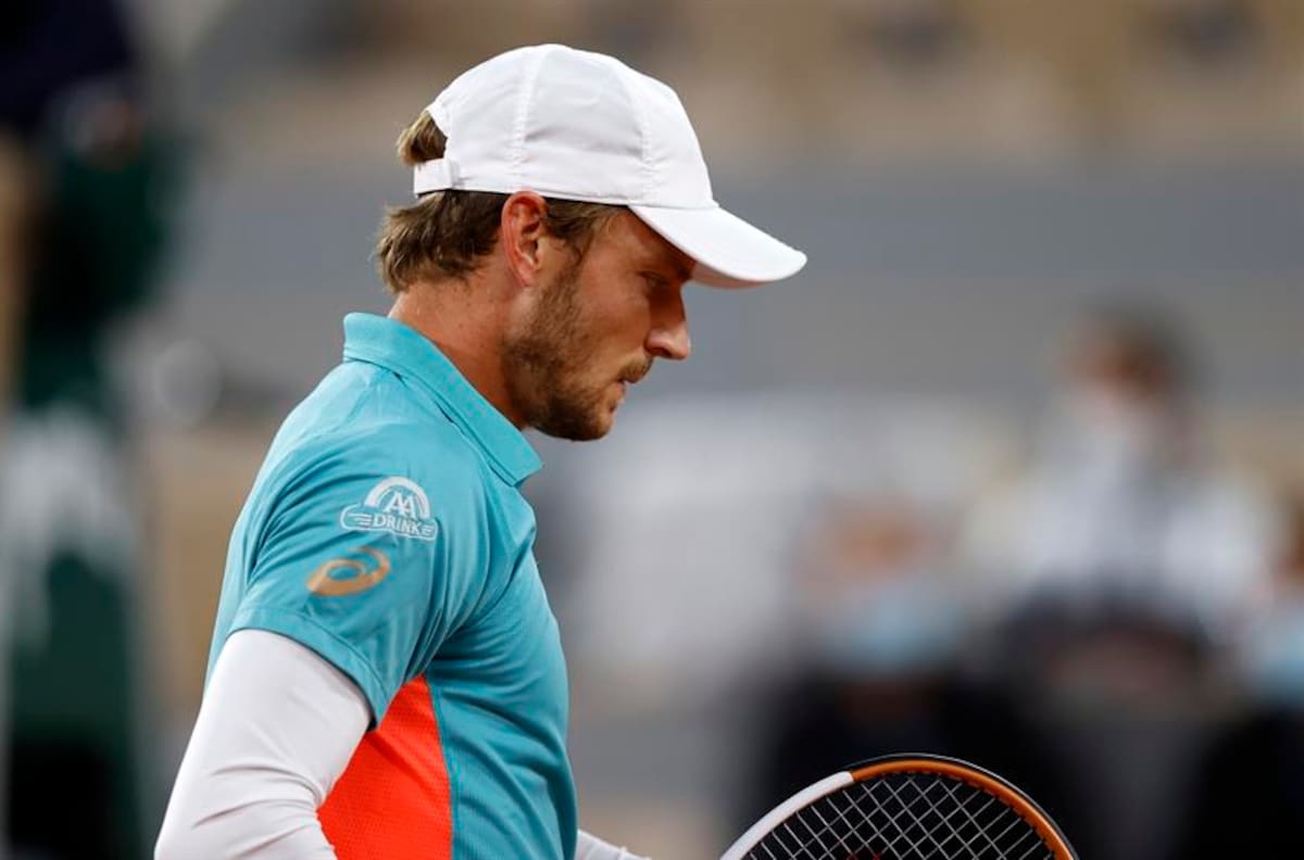 David Goffin nuevamente dio positivo por coronavirus y podría ausentarse del ATP de Amberes