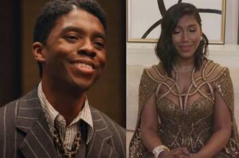 “Amor, lo lograste”: El conmovedor discurso de la viuda de Chadwick Boseman tras ganar el Golden Globes póstumo