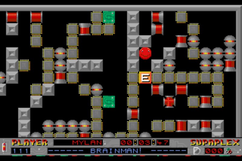 Así se veía el Supaplex.