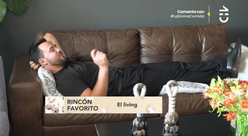 El living es su rincón favorito / CHV