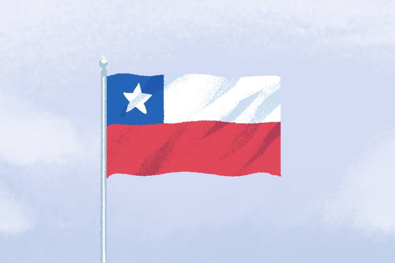 Forma correcta de poner la bandera.