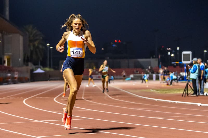 consiguió un nuevo récord nacional en la prueba de 200m y va por más. Foto: Felipe Escobedo/ EnCancha