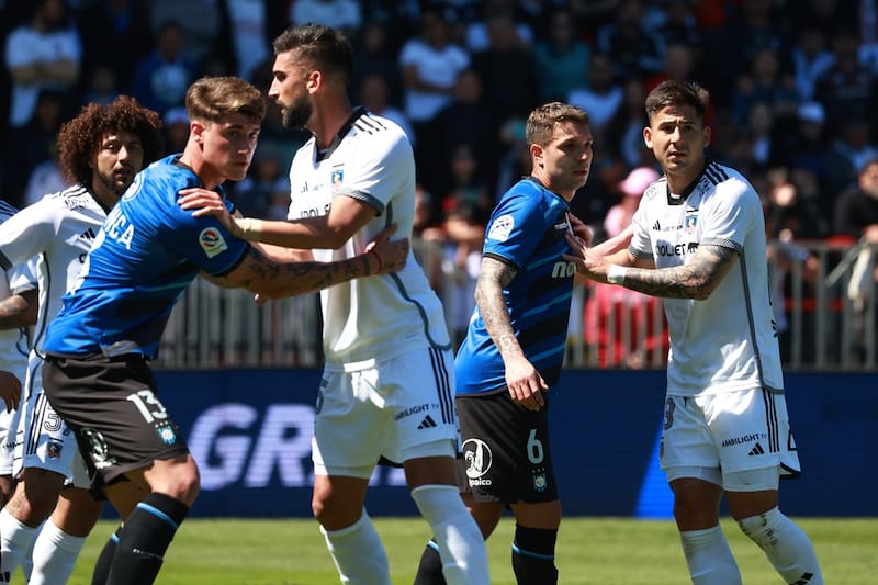 en el partido contra Huachipato en Talcahuano.