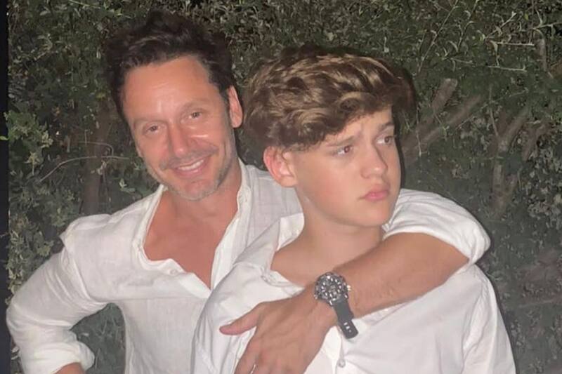 Benjamín Vicuña y Bautista Vicuña / Créditos: Instagram