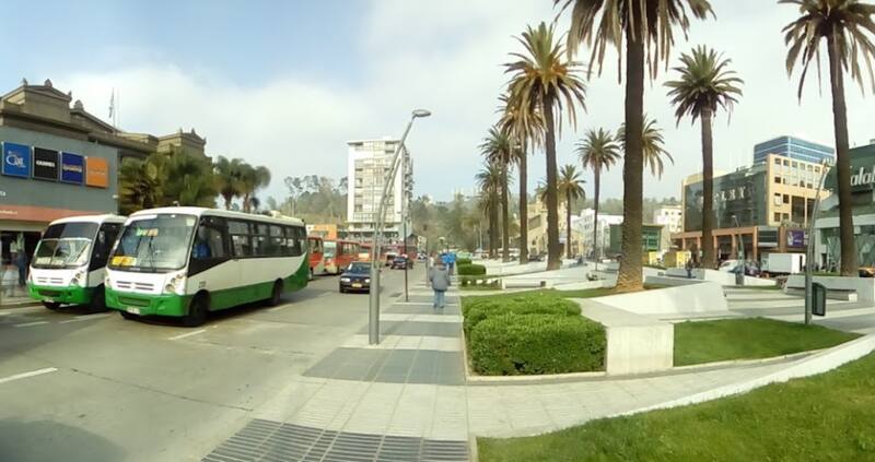 Plaza Sucre de Viña del Mar. Créditos: Google Maps.