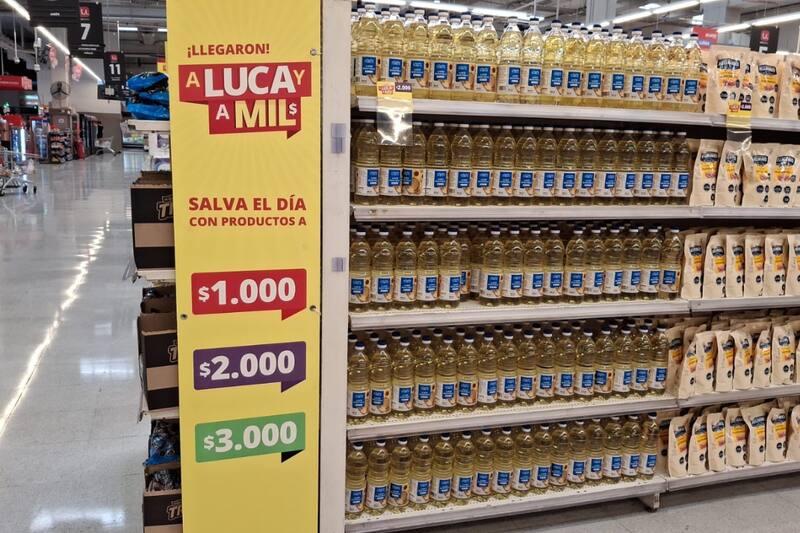 Conoce qué productos están a solo mil pesos en este supermercado.