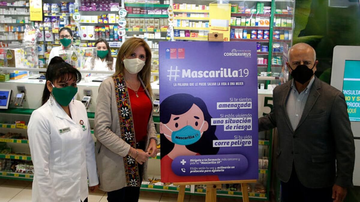 "Mascarilla 19": A un mes del lanzamiento, 30 mujeres han solicitado ayuda