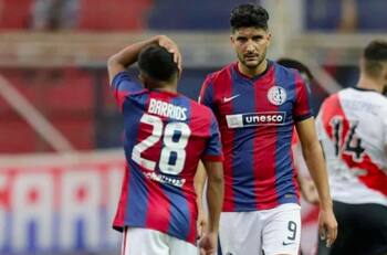 Nicolás Blandi se volvió a lesionar y complica aun más la crisis de San Lorenzo en Argentina