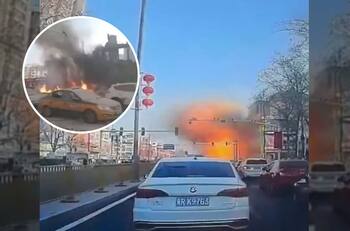 VIDEO | Gran explosión en China dejó dos muertos y 26 heridos