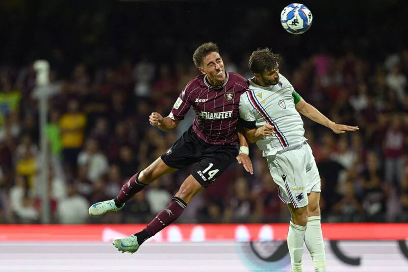Diego Valencia suma un gol esta temporada con Salernitana.