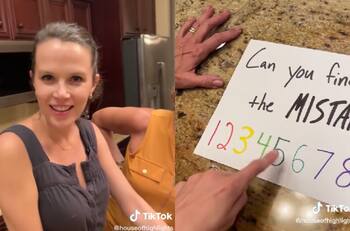 VIDEO | ¿Ves el error? Tiktoker tiene a miles de usuarios confundidos con una simple y fácil ilusión óptica