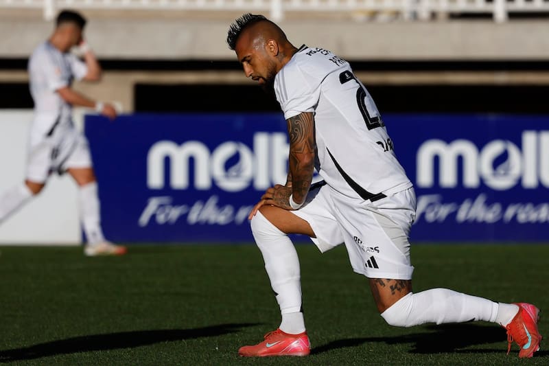 Arturo Vidal, jugador de Colo Colo. Agencia Aton